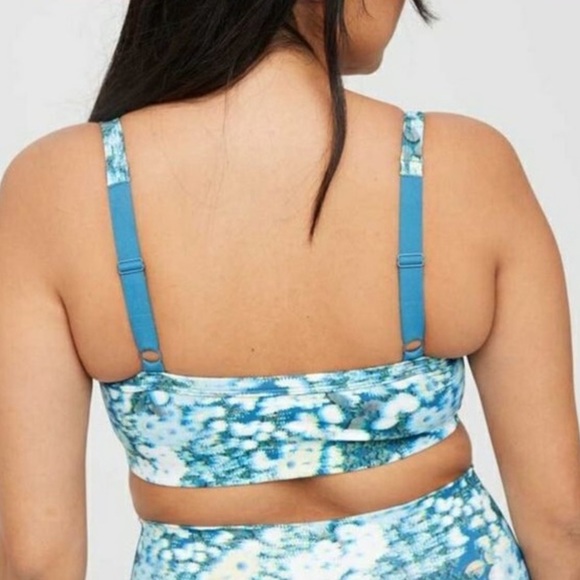 NWOT Aerie Offline 3D Sports Bra & Biker Short Set - Picture 4 of 13